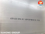 ASTM A240 TP904L SS904L แผ่นสแตนเลส / แถบ / แผ่น / ม้วน