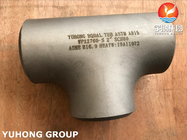 ASTM A815 WP32760-S Super Duplex Steel Equal Tee Butt Weld Fittings สําหรับการปลดเกลือ