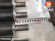 A179 Would Fin Tube L-Shaped AL1060 Fin Carbon Steel Tube โลหะเย็น
