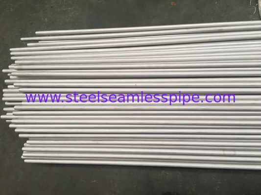 ASTM A789 S32750 Super Duplex Steel หลอดไม่มีรอยต่อ, 1 INCH 14BWG 20FT 100% การทดสอบปัจจุบันของลมบ้าหมูและการทดสอบแบบ Hydrostatic,