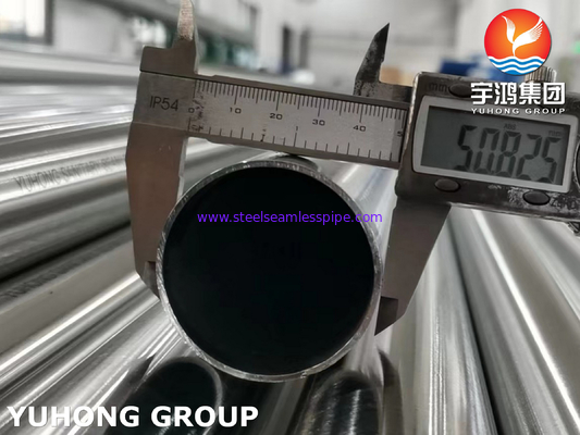 ASTM A270 ท่ออนามัย ท่อไร้รอยเหล็ก TP316L สําหรับอุตสาหกรรมอาหาร