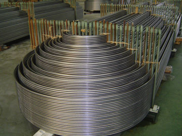ท่อแลกเปลี่ยนความร้อน ประเภทโค้งแบบ U ท่อแลกเปลี่ยนความร้อนจากสแตนเลส ASTM 213, ASME SA213, ASTM A789, ASME SA789