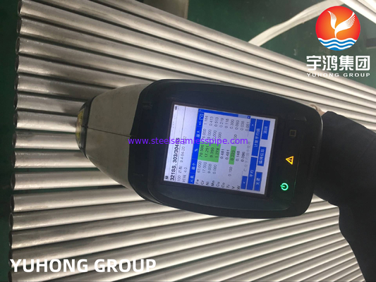 ท่อไร้รอยเหล็กดัดเหล็ก ASTM A213 ASME SA213 TP304/304L, TP316L, TP310S, TP316Ti, TP321/321H, TP347, TP317