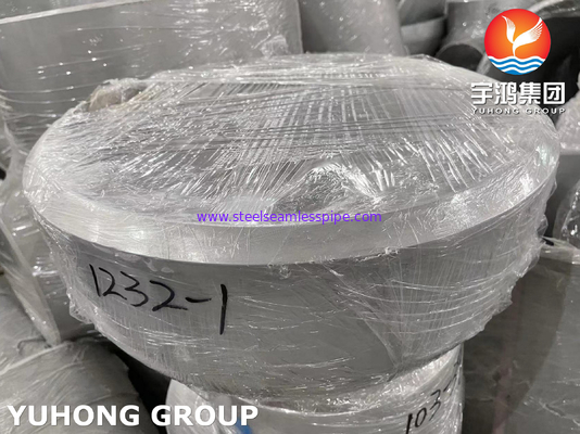 ASME SA403 WP304-S หมวกสแตนเลสขนาดใหญ่ 40 นิ้ว Butt weld Pipe Fitting PT
