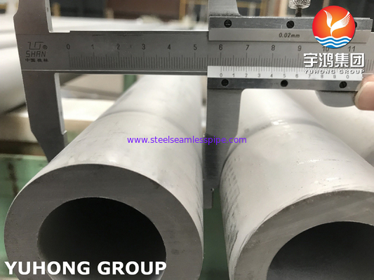 สเตนเลสสตีลไม่มีรอยต่อท่อกลวง BAR ASTM A312 EN10216-5 FURNACE TUBE 1.4841 TP314
