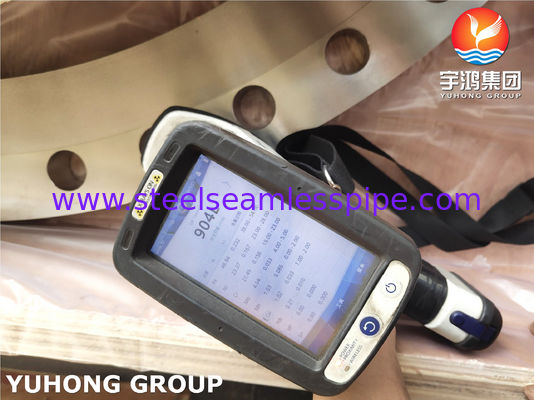 หน้าแปลนสลิปออนที่ผลิตจาก ASTM A240 SS904L พร้อมหน้าแปลนเรียบ AWWA C207 และขนาดที่กำหนดเอง
