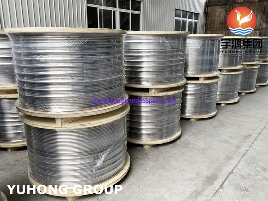 หลอดสอยเหล็กไร้สแตนเลสแบบกระจ่างใส A213 / A269 SS304 / SS316L