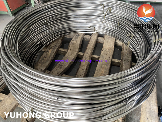 หลอดสอยเหล็กไร้สแตนเลสแบบกระจ่างใส A213 / A269 SS304 / SS316L