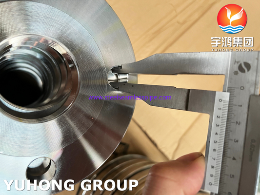 BS4504 (EN 1092-1) F316L แฟลนจ์สกรูสแตนเลส สาย BSPP สาย PN16 ประเภทโกหก