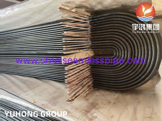 ASTM A179 / ASME SA179 เหล็กกล้าคาร์บอนไม่มีรอยต่อ U Bend Tube, Heat Exchanger Application