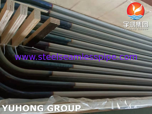 ASTM A213 TP317L ท่อสแตนเลสสตีล U Bend ท่อแลกเปลี่ยนความร้อน ตรวจสอบรอยรั่วด้วย ET 100%
