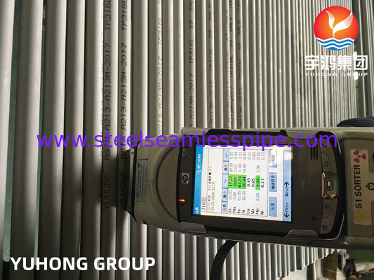 ASTM A213 TP316L ท่อสแตนเลสไร้ตะเข็บแบบดึงเย็นสำหรับใช้งานในเครื่องแลกเปลี่ยนความร้อนและหม้อไอน้ำ