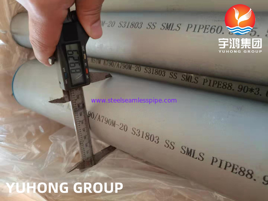 ท่อสแตนเลสซุปเปอร์ดูเพล็กซ์ ASTM A928 / ASTM A790 UNS S32750 ( 2507)