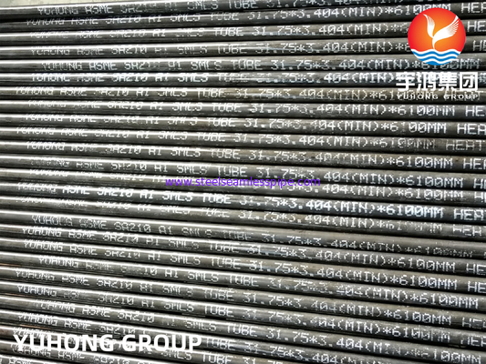 สแตนเลสคาร์บอน ASME SA210 GR.A1 ท่อ SMLS สําหรับไบเลอร์และเซอร์ฮีเตอร์