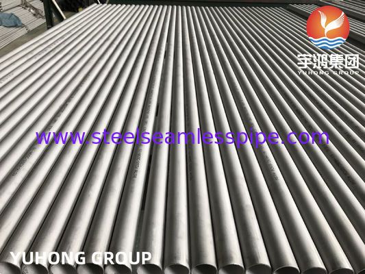 ท่อไร้ตะเข็บสแตนเลส ASTM A269 TP304 ดองและอบอ่อนสำหรับเครื่องแลกเปลี่ยนความร้อนพร้อมการทดสอบ PMI