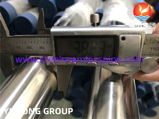 ASTM A270 TP304 ท่อสแตนเลสสแตนเลสอนามัย แบบไร้รอย ที่มีพื้นผิวเคลือบ และทนทานต่อการกัดกร่อน