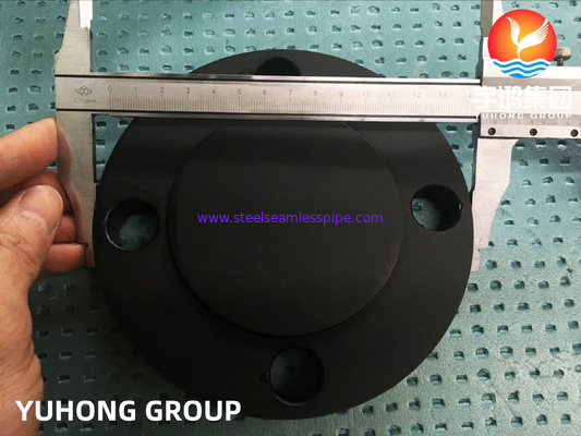 A105 สแตนเลสคาร์บอนต่ํา Blind Flange, Forged and Normalized, ASME B16.5 / EN1092-1, ใช้ในท่อน้ํามันและก๊าซ