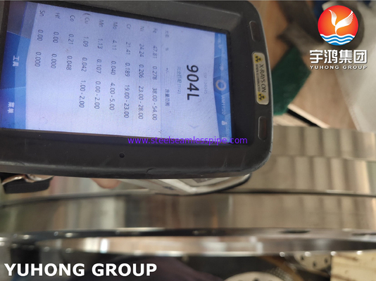 ASTM A240 F904L / UNS N08904 AWWA C207 ชิ้นลวดชนิดวงแหวนสําหรับบริการน้ํา