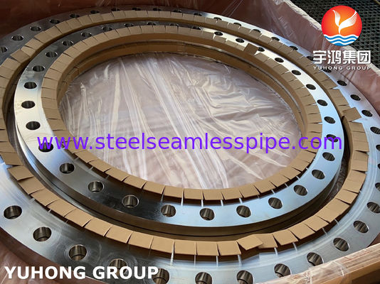 หน้าแปลนแหวน ASTM A240 Alloy 904L / UNS N08904 AWWA C207 สำหรับงานประปา