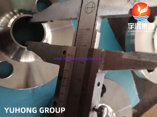 ASTM B462 UNS N10276 / Hastelloy C276 แฟลนจ์คอเชื่อมเหล็กไนเคิล แฟลนจ์ WNRF