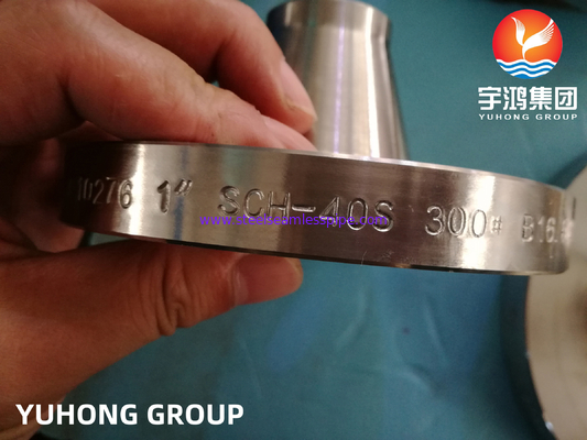 ASTM B462 UNS N10276 / Hastelloy C276 แฟลนจ์คอเชื่อมเหล็กไนเคิล แฟลนจ์ WNRF