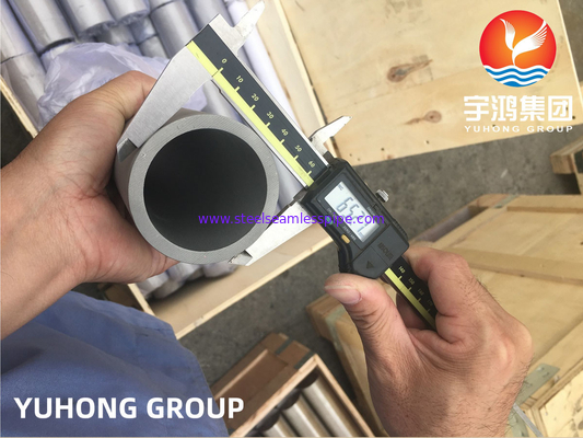 ASTM B167 Inconel 600 N06600 ท่อและท่อไร้รอยเหล็กไนเคิล