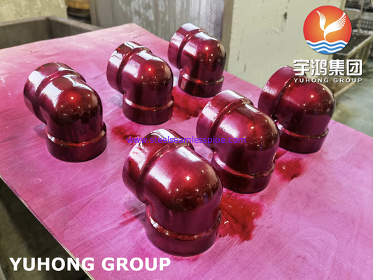 A182 F53 ซ็อคเวิลด์เอลโบ้ UNS S32750 สแตนเลสซุปเปล็กซ์