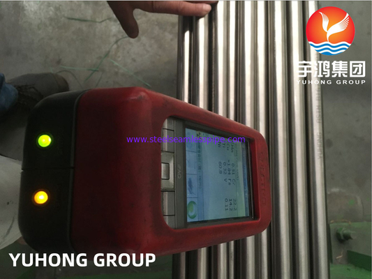 ASTM B167 Inconel 601 N06601 ท่อไร้รอยเหล็กสแตนเลสเหล็กสแตนเลส