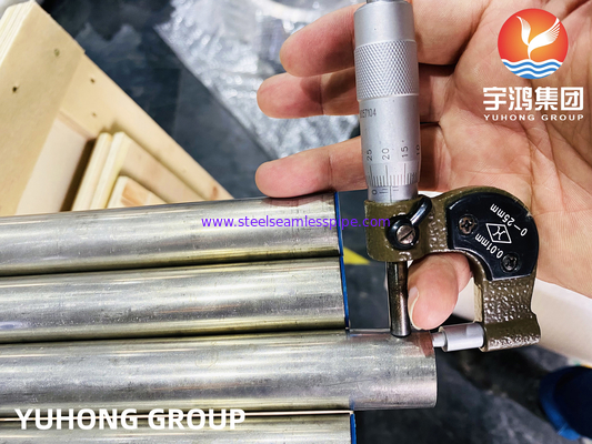 ระบบปฏิกิริยานิวเคลียร์ Tube Used ASTM B167 Inconel 600 / UNS N06600 แบบไม่มีสาย