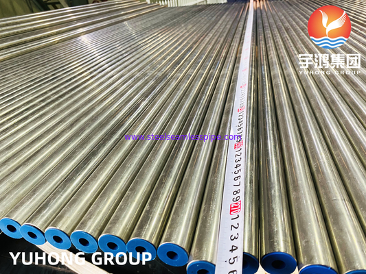 ระบบปฏิกิริยานิวเคลียร์ Tube Used ASTM B167 Inconel 600 / UNS N06600 แบบไม่มีสาย