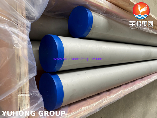 ASTM A790 UNS S32750（2507, 1.4410 ), ท่อเหล็กกล้าไร้สนิมซุปเปอร์ดูเพล็กซ์, PREN>40