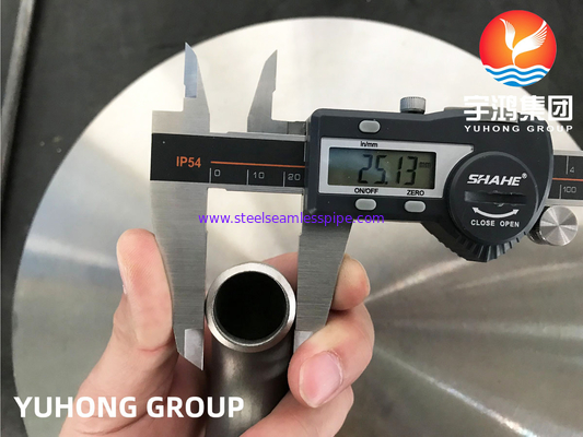 HASTELLOY C22 ELBOW 90 / 180 DEG FITNING NICKEL ALLOY ที่เชื่อมต่อด้วยสแตนเลส