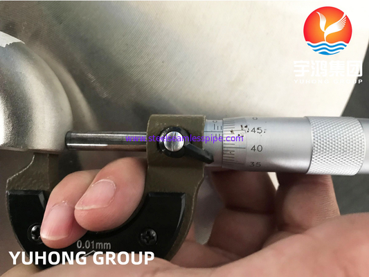 HASTELLOY C22 ELBOW 90 / 180 DEG FITNING NICKEL ALLOY ที่เชื่อมต่อด้วยสแตนเลส