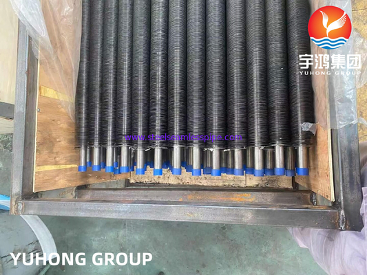 แบบ G ปีกท่อ ASME SB163 NO4400 ทนต่อการกัดกร่อนการถ่ายทอดความร้อน