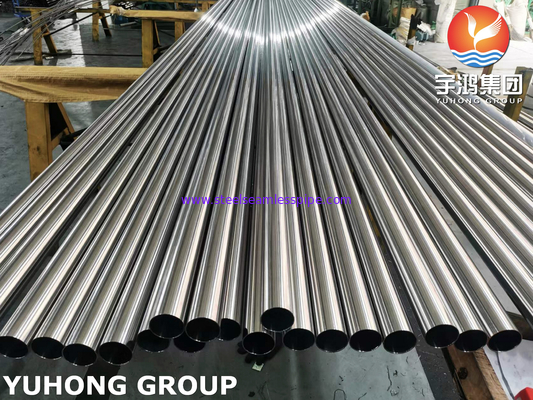 ASTM A270 TP316L ท่อไร้รอยต่อสุขาภิบาลสแตนเลสขัดเงา