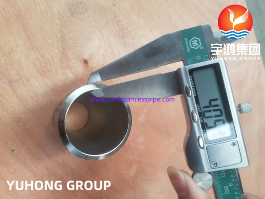 Buttweld ASME SB366 N06600 2.4816 Inconel 600 เครื่องลดความจุ
