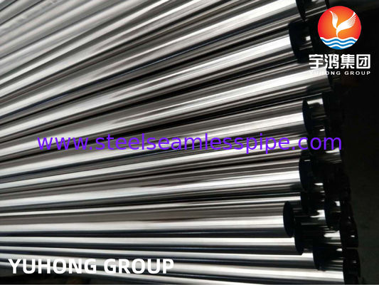ท่อสแตนเลสไร้ตะเข็บ ASTM A270 TP304 เกรดสุขาภิบาล พร้อมผิวขัดเงาเชิงกลและขัดเงาด้วยไฟฟ้า และค่าความหยาบ Ra ที่ปรับแต่งได้