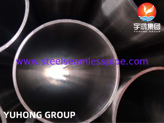 ท่อสแตนเลสไร้ตะเข็บ ASTM A270 TP304 เกรดสุขาภิบาล พร้อมผิวขัดเงาเชิงกลและขัดเงาด้วยไฟฟ้า และค่าความหยาบ Ra ที่ปรับแต่งได้
