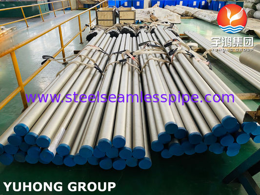 ท่อไร้รอยต่อเหล็กกล้าโลหะผสมนิกเกิล ASTM B407 UNS N08811 เครื่องแลกเปลี่ยนความร้อนน้ำมันแก๊ส
