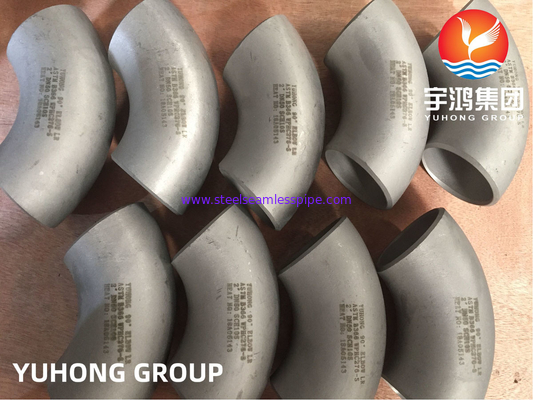 Hastelloy C276 อุปกรณ์ท่อ ASTM B366 UNS N10276 / DIN 2.4819 90 องศา ข้อศอก