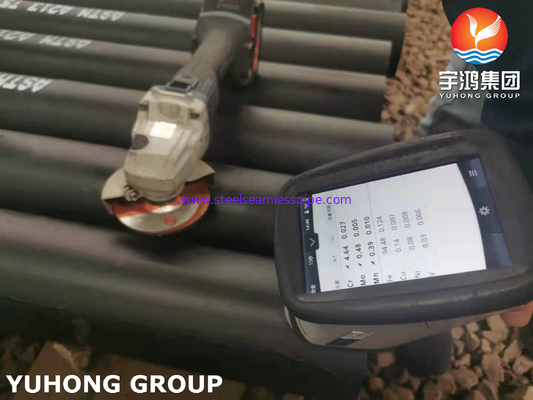 ASTM A213 T5 K41545 หลอดไร้รอยเหล็กสแตนเลสสําหรับเครื่องแลกเปลี่ยนความร้อน