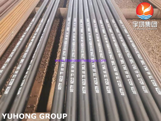 ASTM A213 T5 K41545 หลอดไร้รอยเหล็กสแตนเลสสําหรับเครื่องแลกเปลี่ยนความร้อน