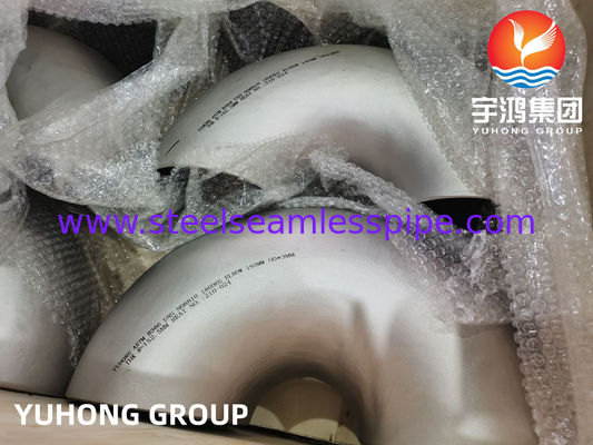 อะไหล่ที่เชื่อมต่อด้วยสแตนเลส นิเคิล อินโคโลย์ 800H LR คอก 90/180 องศา สําหรับโรงไฟฟ้านิวเคลียร์