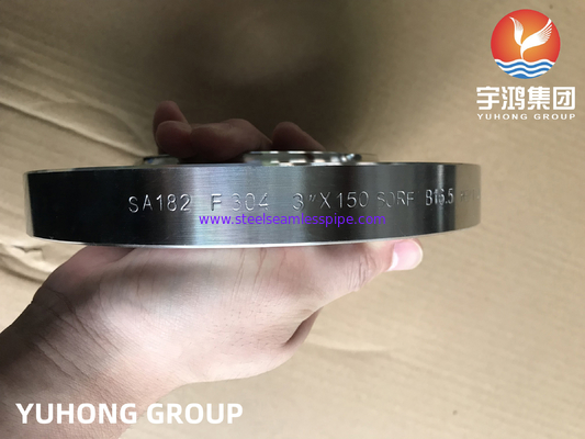 ASME A182 F304/f304L/F316 / F316L Brida de Acero ไม่กรดเหล็ก