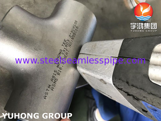 ข้อต่อท่อเหล็กเพล็กซ์เท่ากับที ASTM A815 S31803 B16.9 น้ำมันแลกเปลี่ยนความร้อน
