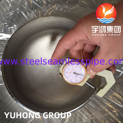 ฝาครอบสแตนเลส A403 WP316L-S, ข้อต่อเชื่อมชน ASME B16.9, สำหรับระบบท่อแรงดันอุตสาหกรรม