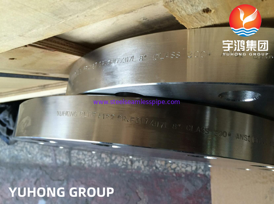 แฟลนจ์เหล็กโกง ASTM A182 F317L / UNS S31703 / 1.4449 แฟลนจ์เหล็กไร้ขัด