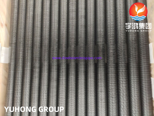 ASTM A179 ท่อแลกเปลี่ยนความร้อนเหล็กกล้าคาร์บอน G-Type AL แบบฝังตัว G-Type