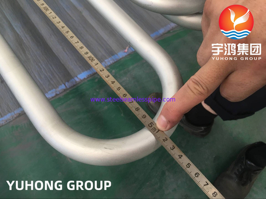Inconel 625 u ท่อบิด ASTM B444 UNS N06625 สําหรับอุตสาหกรรมอากาศศาสตร์