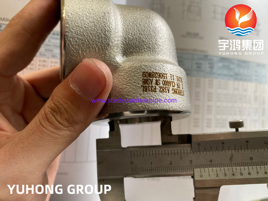 ฟิตติ้งปลอมแปลงสแตนเลส A182 F304 F316LSสั้นลดข้อศอก 90 องศา 1/2&quot; ถึง 60&quot; sch40/ sch80 sch160 XXS B16.9